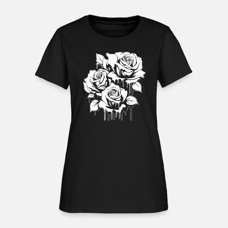 Red Rose Goth Cool