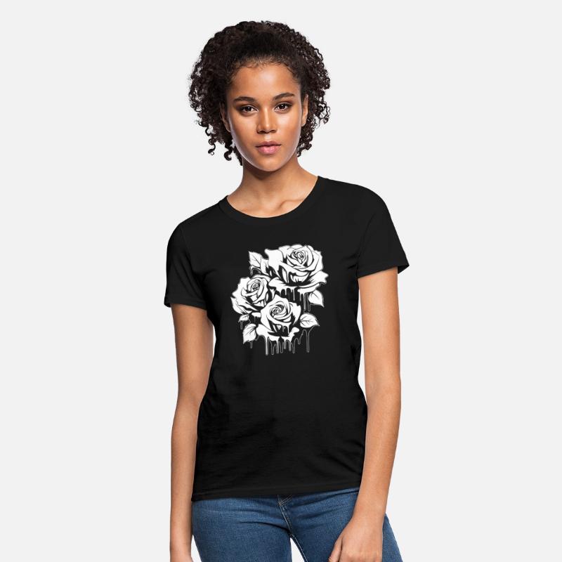 Red Rose Goth Cool