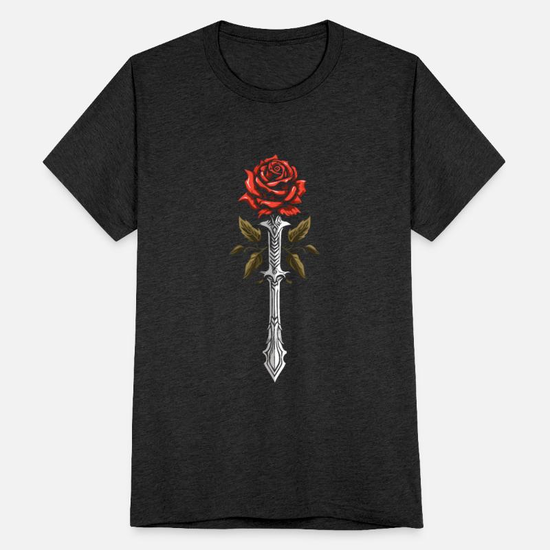 Red Rose Goth Sword