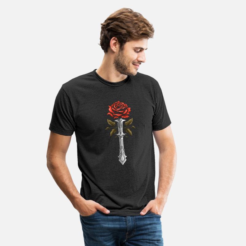 Red Rose Goth Sword