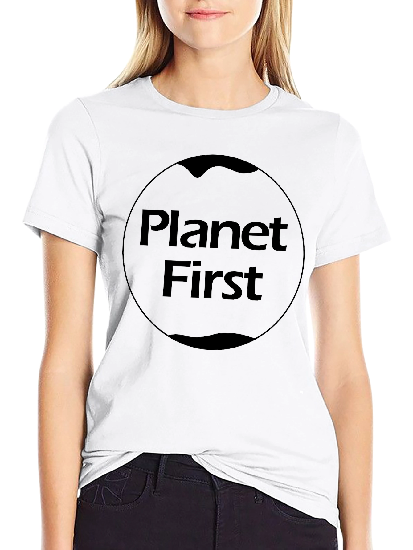 Planet First Graphic Tee - Eco-Conscious Style
