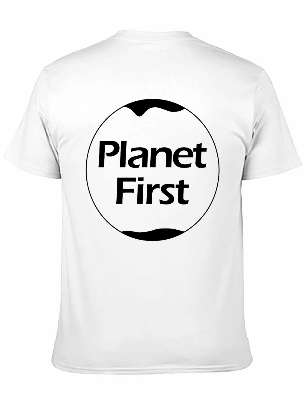 Planet First Graphic Tee - Eco-Conscious Style