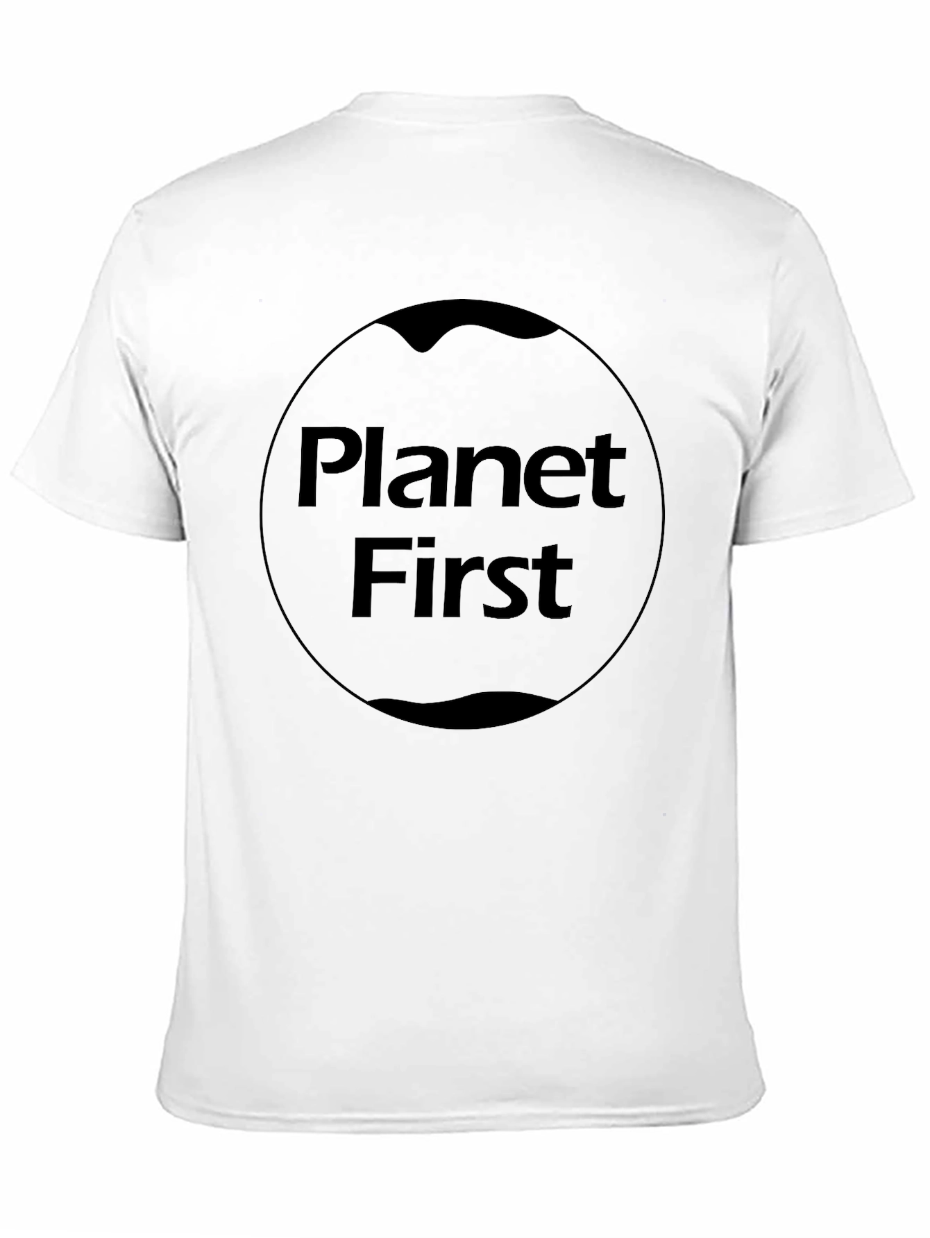 Planet First Graphic Tee - Eco-Conscious Style