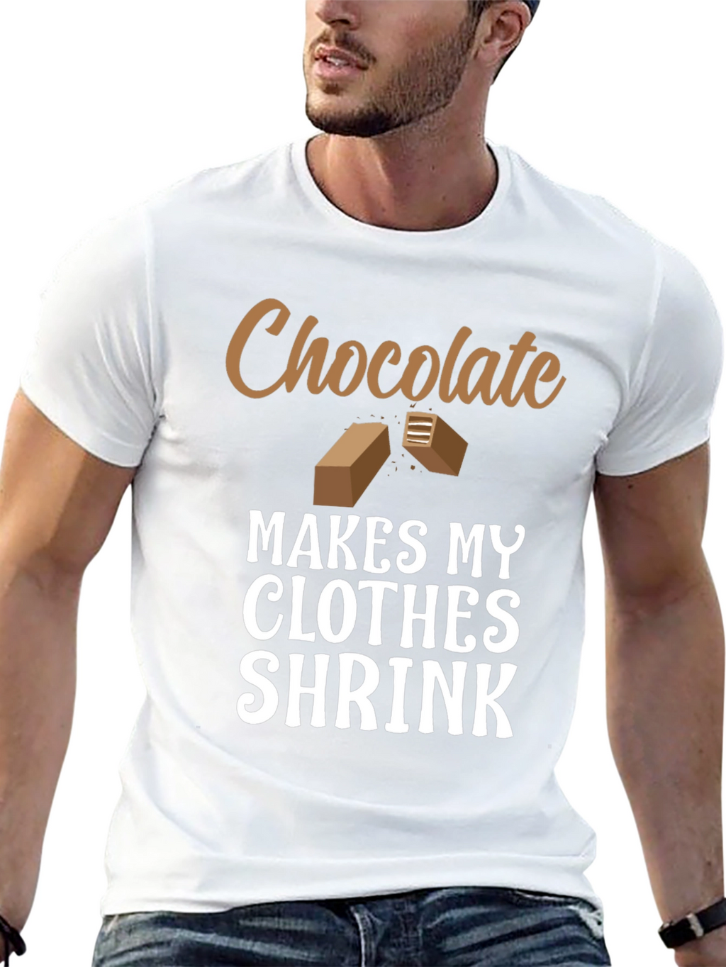 Chocolate Makes My Clothes Shrink T-Shirt