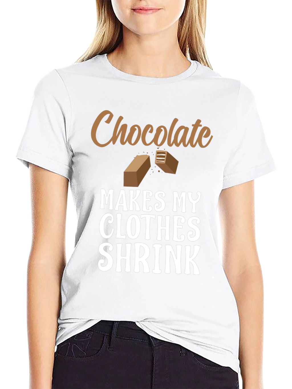 Chocolate Makes My Clothes Shrink T-Shirt