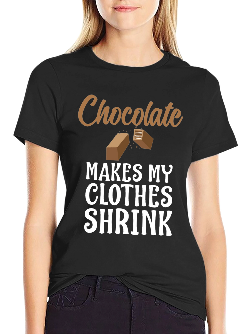 Chocolate Makes My Clothes Shrink T-Shirt