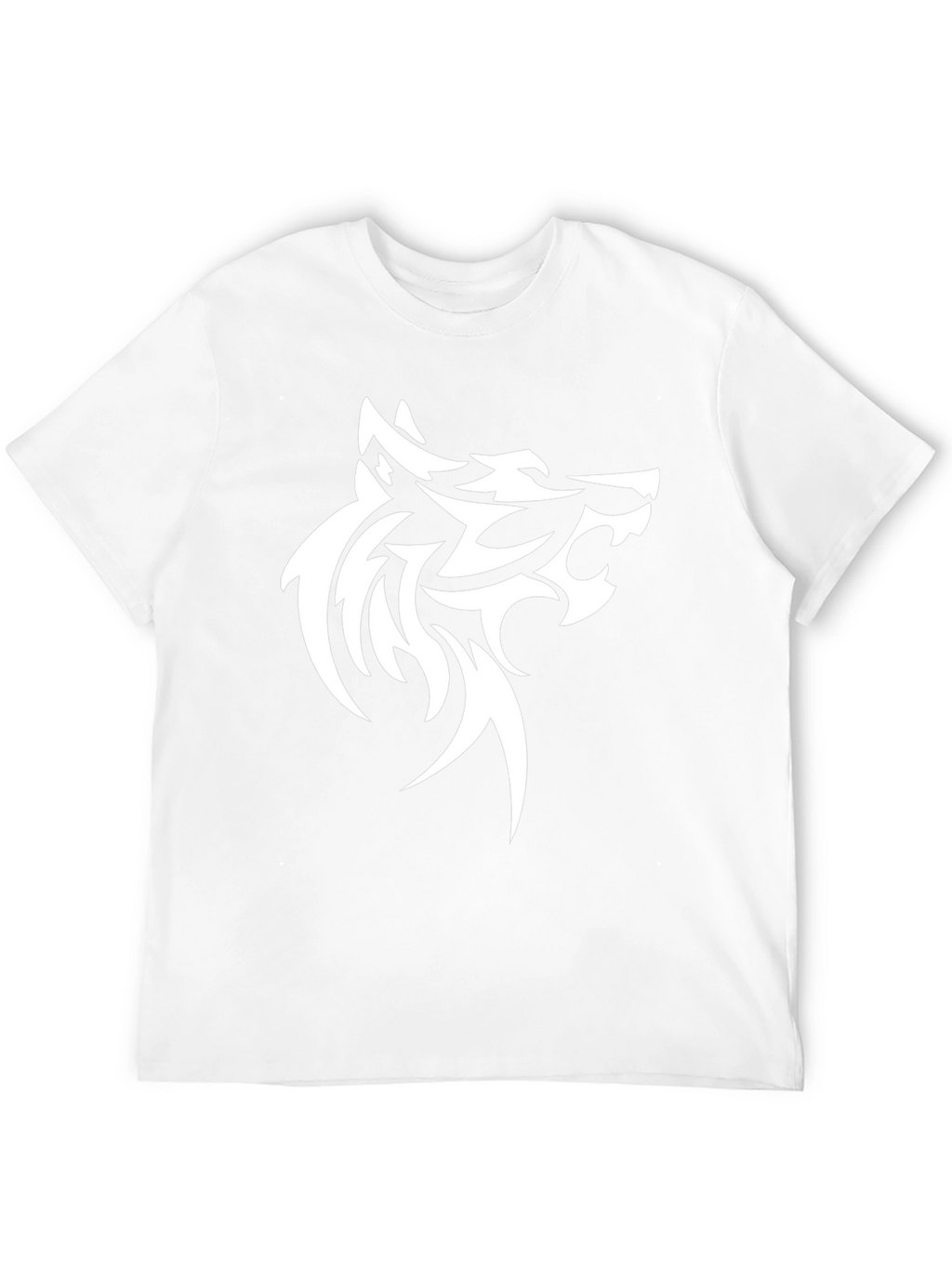 Wolf Graphic Tee - Bold Tribal Design