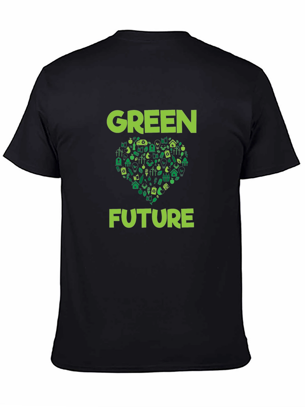 Green Future Graphic T-Shirt - Eco-Friendly Design