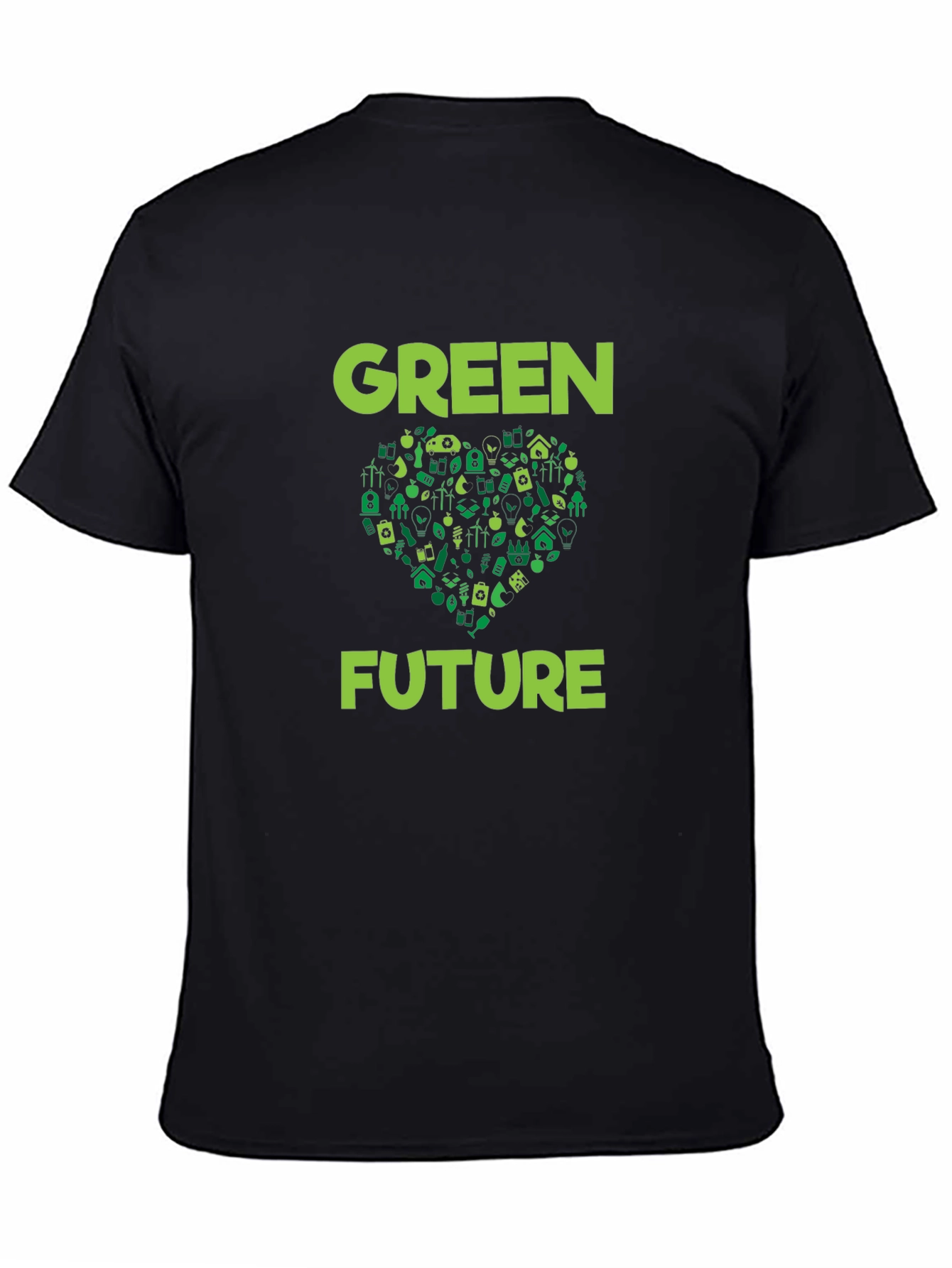 Green Future Graphic T-Shirt - Eco-Friendly Design