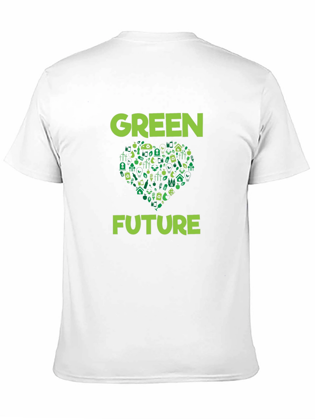 Green Future Graphic T-Shirt - Eco-Friendly Design