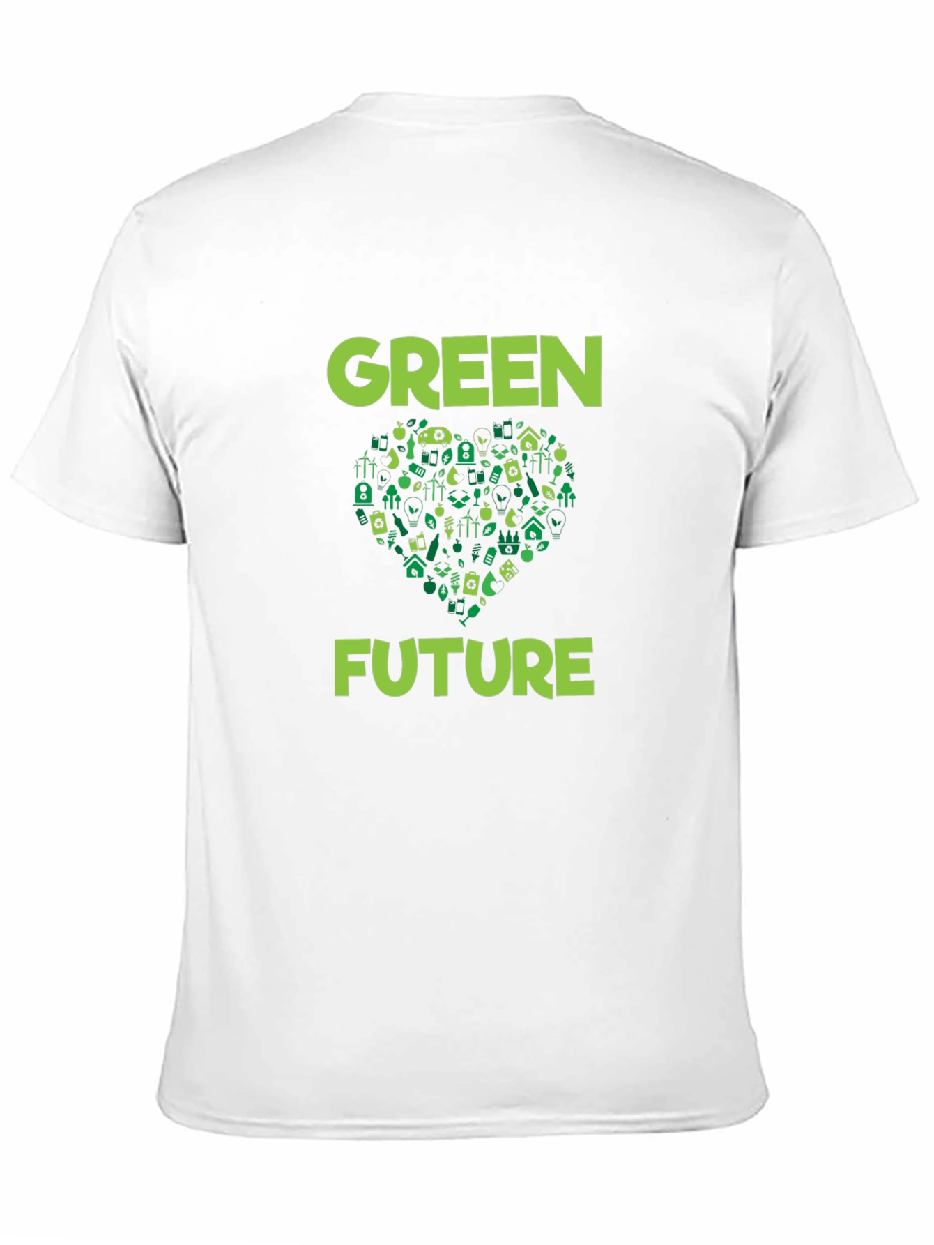 Green Future Graphic T-Shirt - Eco-Friendly Design