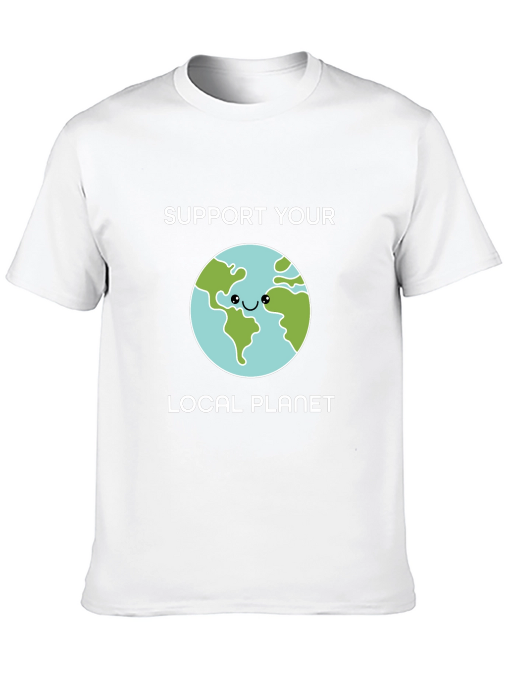 Support Your Local Planet Graphic T-Shirt
