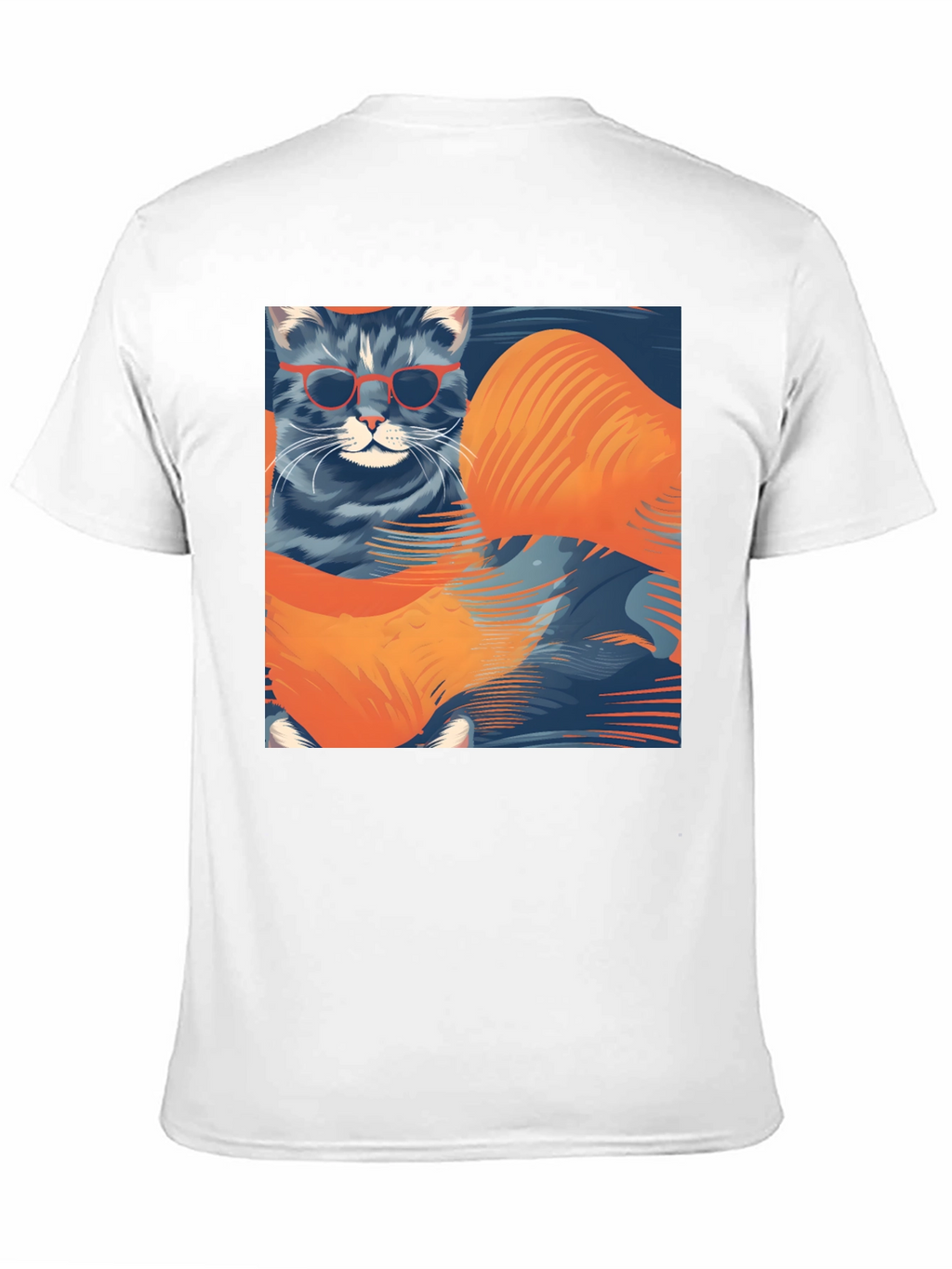 Cool Cat Graphic T-Shirt