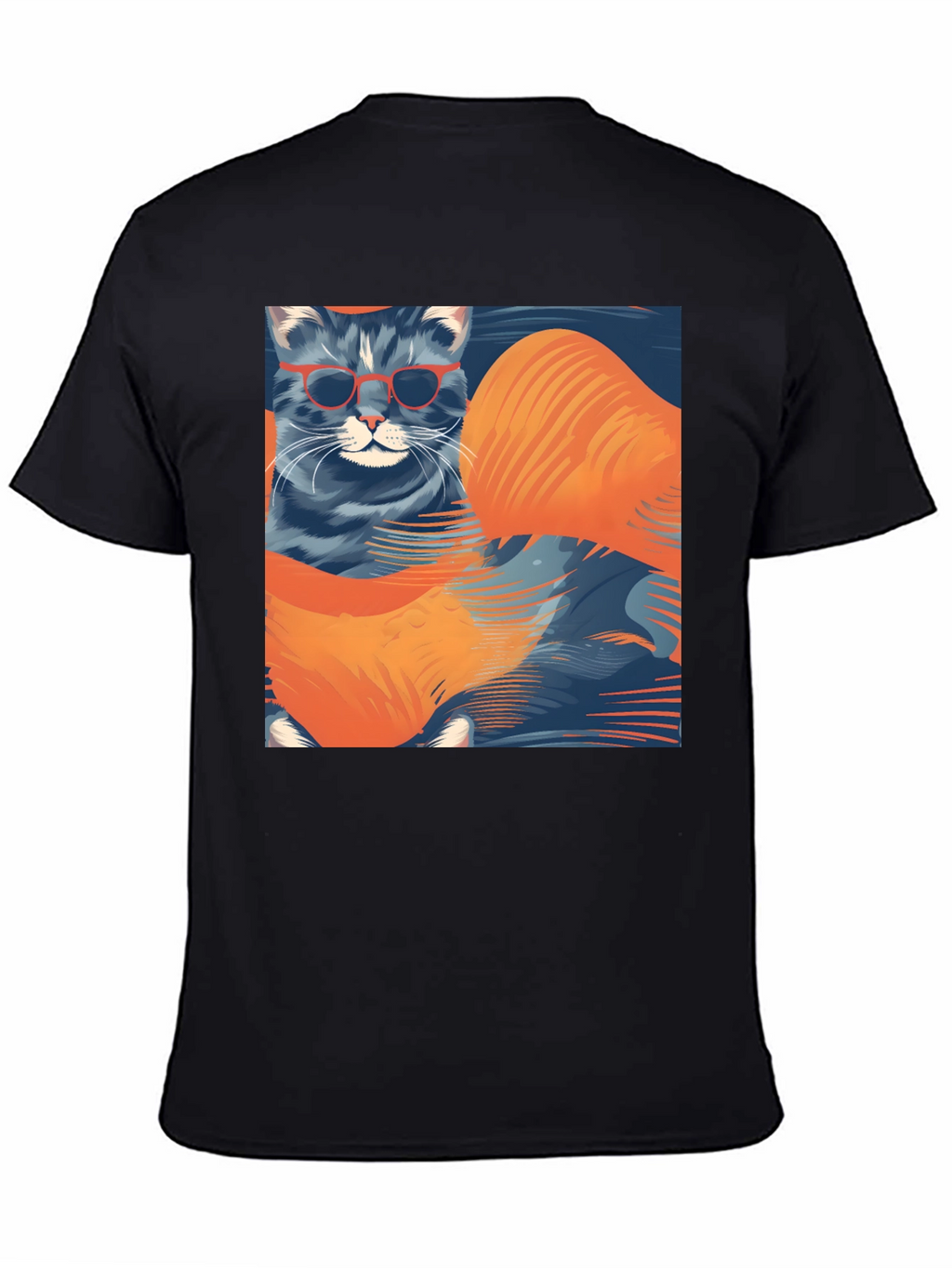 Cool Cat Graphic T-Shirt