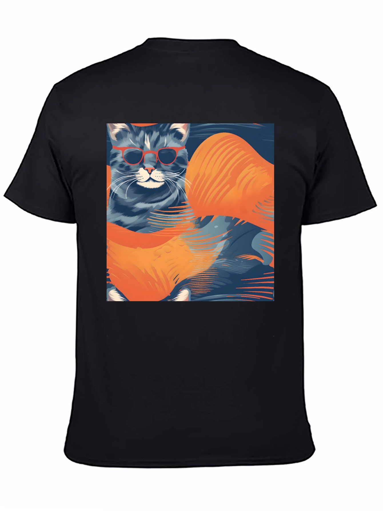 Cool Cat Graphic T-Shirt