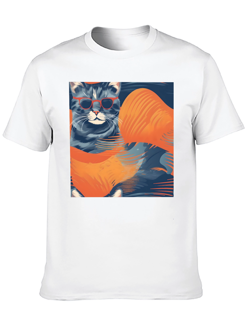 Cool Cat Graphic T-Shirt