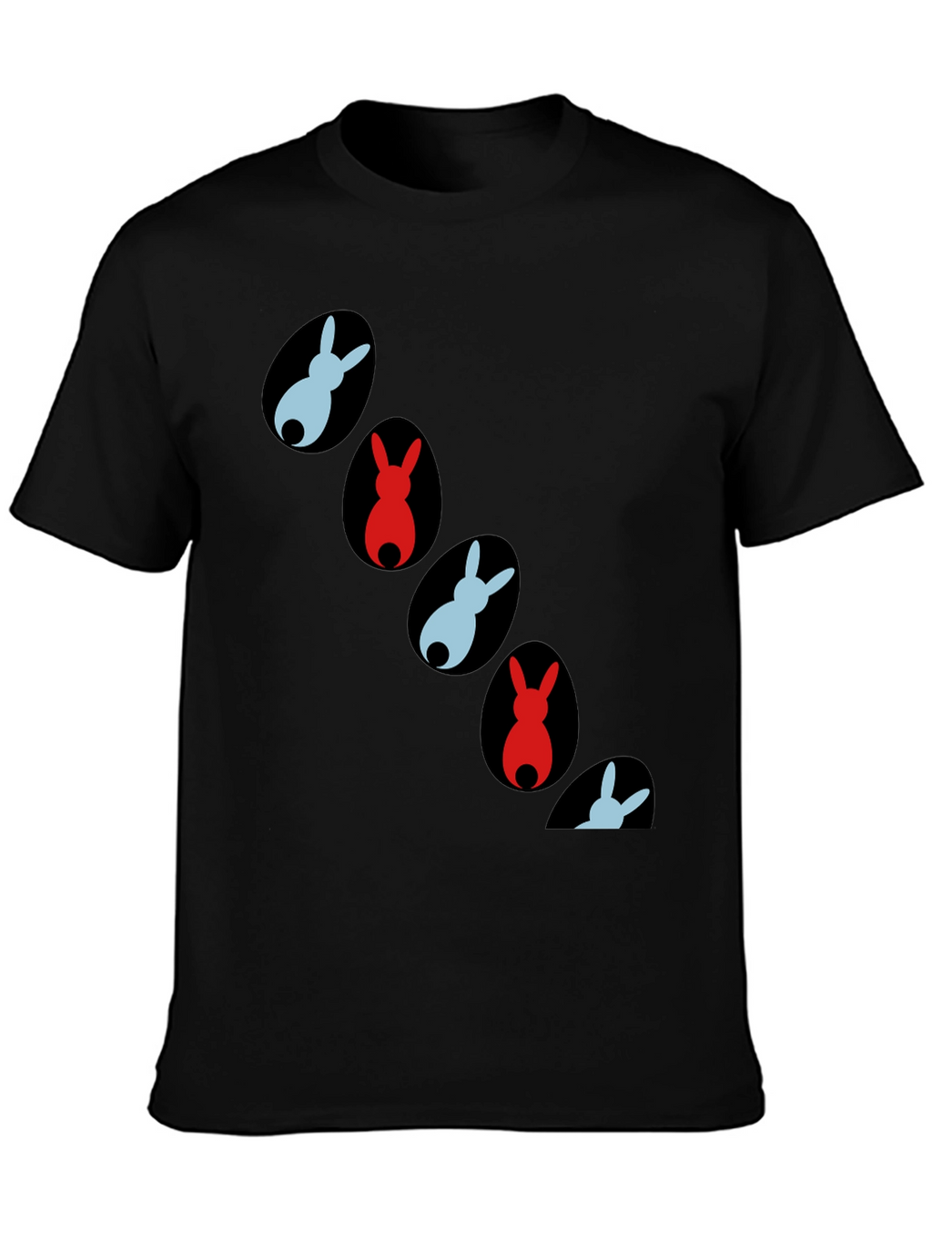 Easter Bunny Egg Pattern T-Shirt