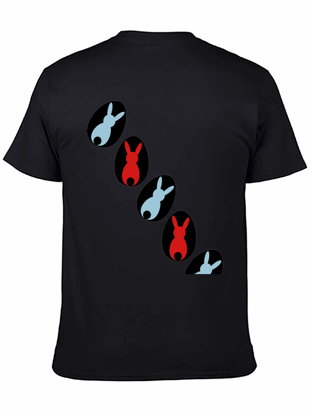 Easter Bunny Egg Pattern T-Shirt