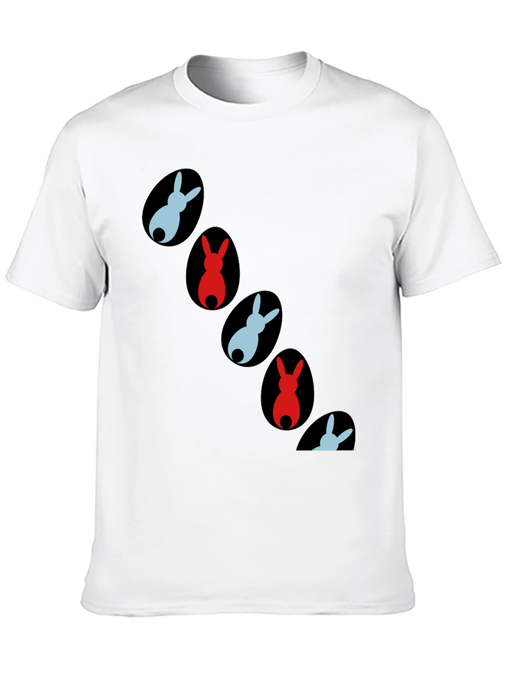 Easter Bunny Egg Pattern T-Shirt