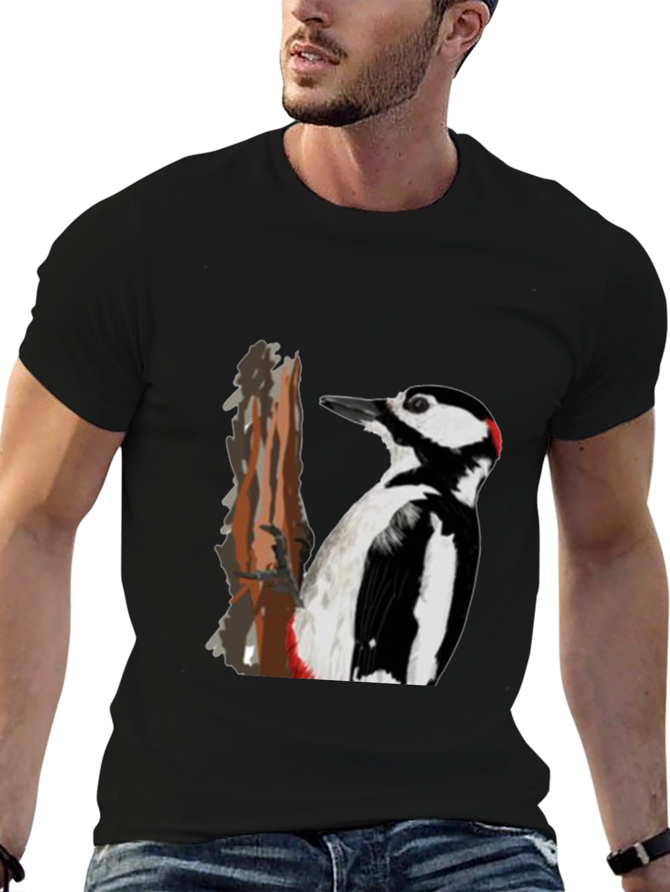 Woodpecker Graphic Tee
