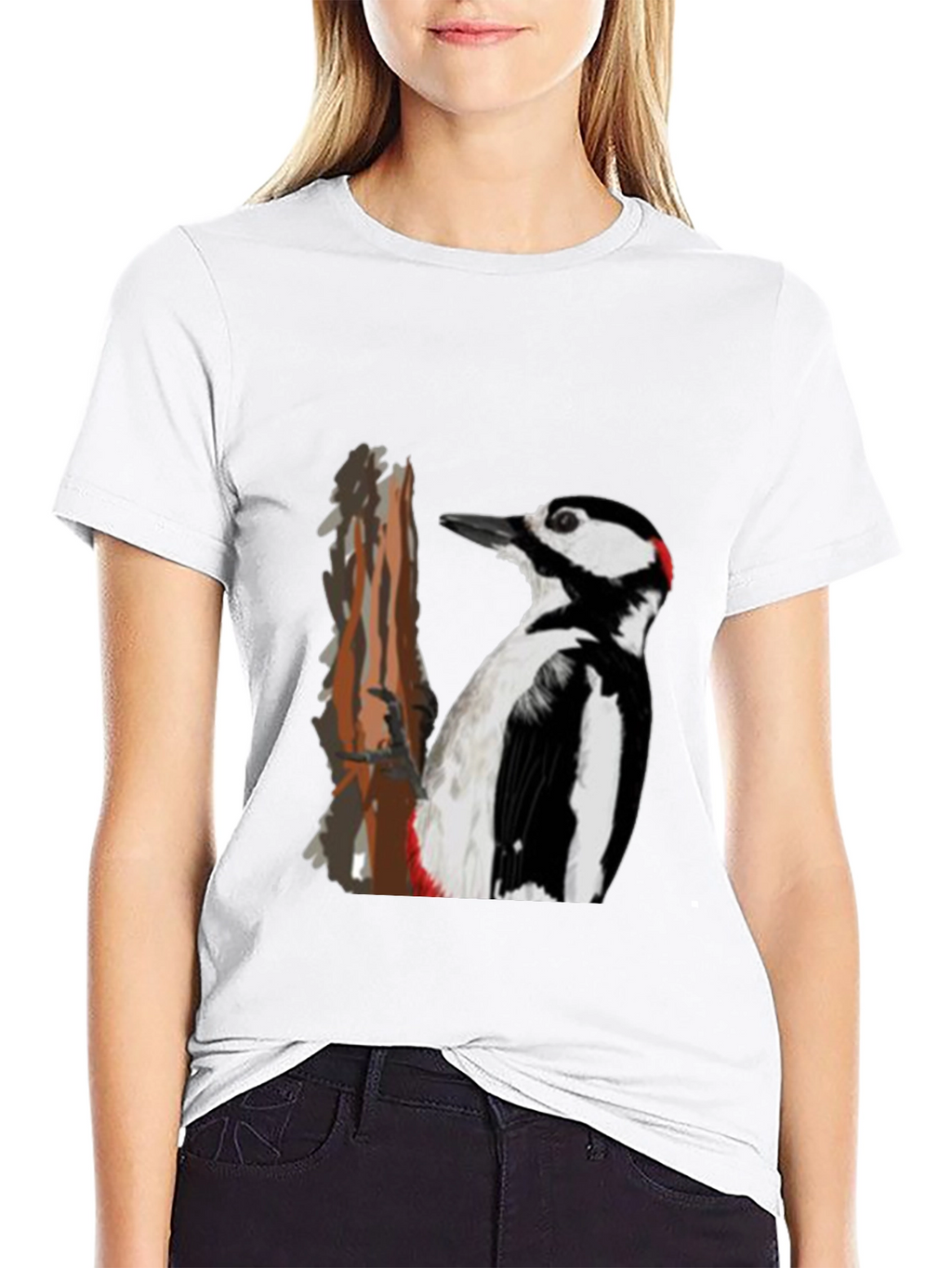 Woodpecker Graphic Tee