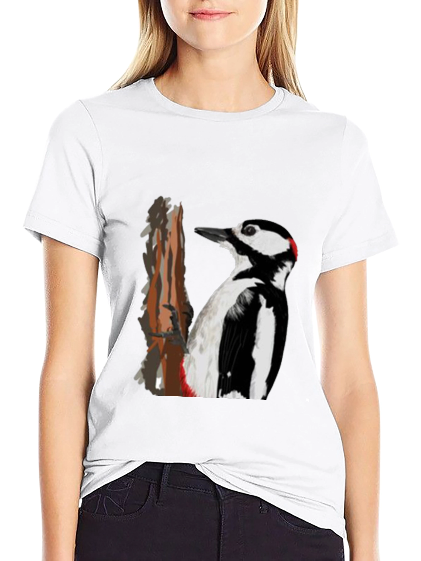 Woodpecker Graphic Tee