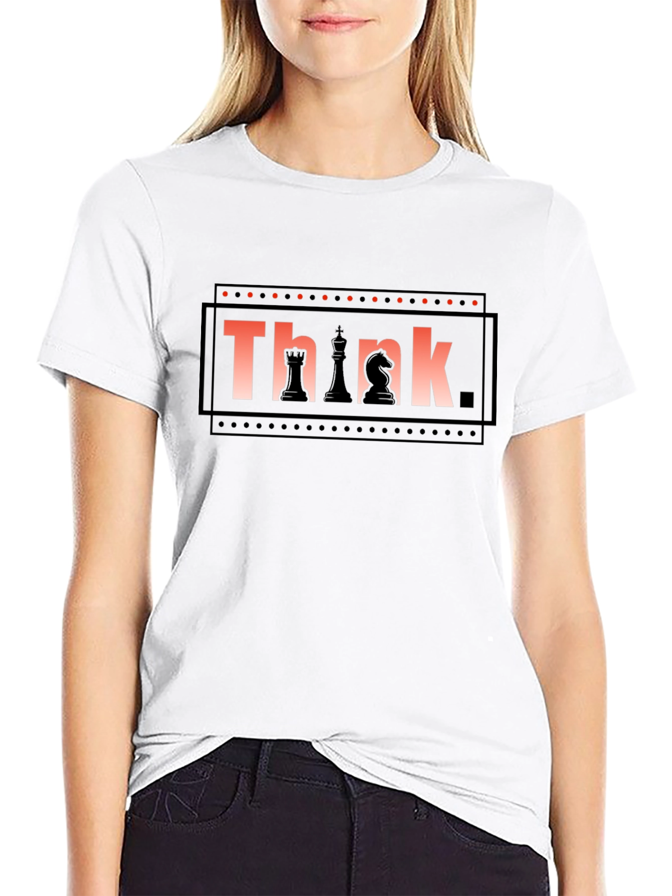 Think Chess Graphic T-Shirt