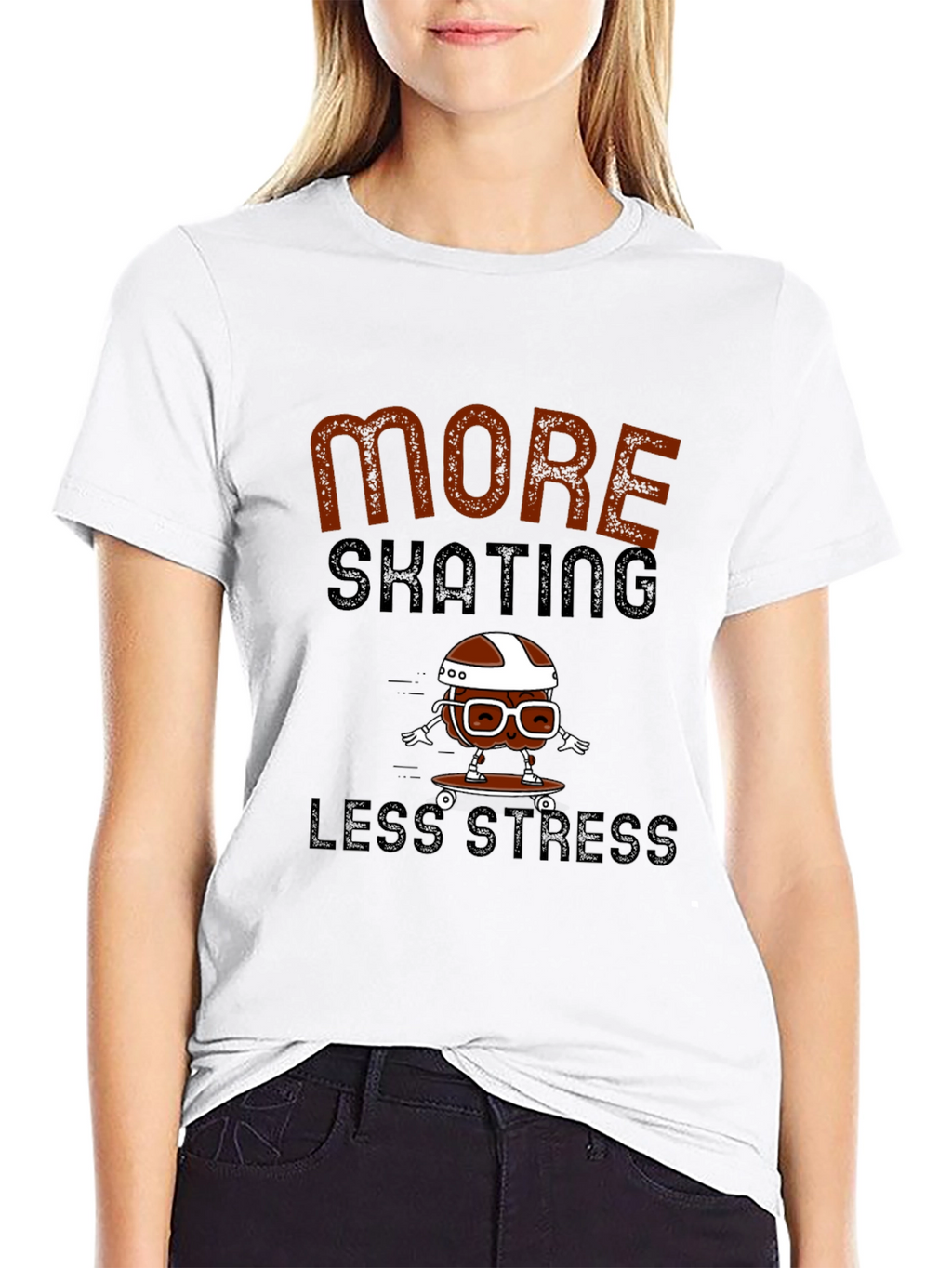 Skating Stress Relief Tee