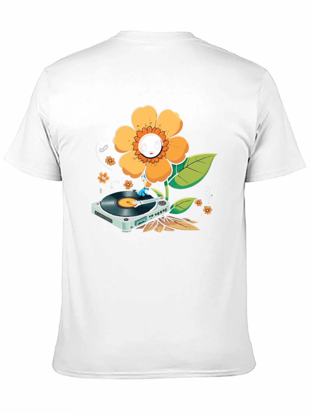 Groovy Flower Turntable T-Shirt