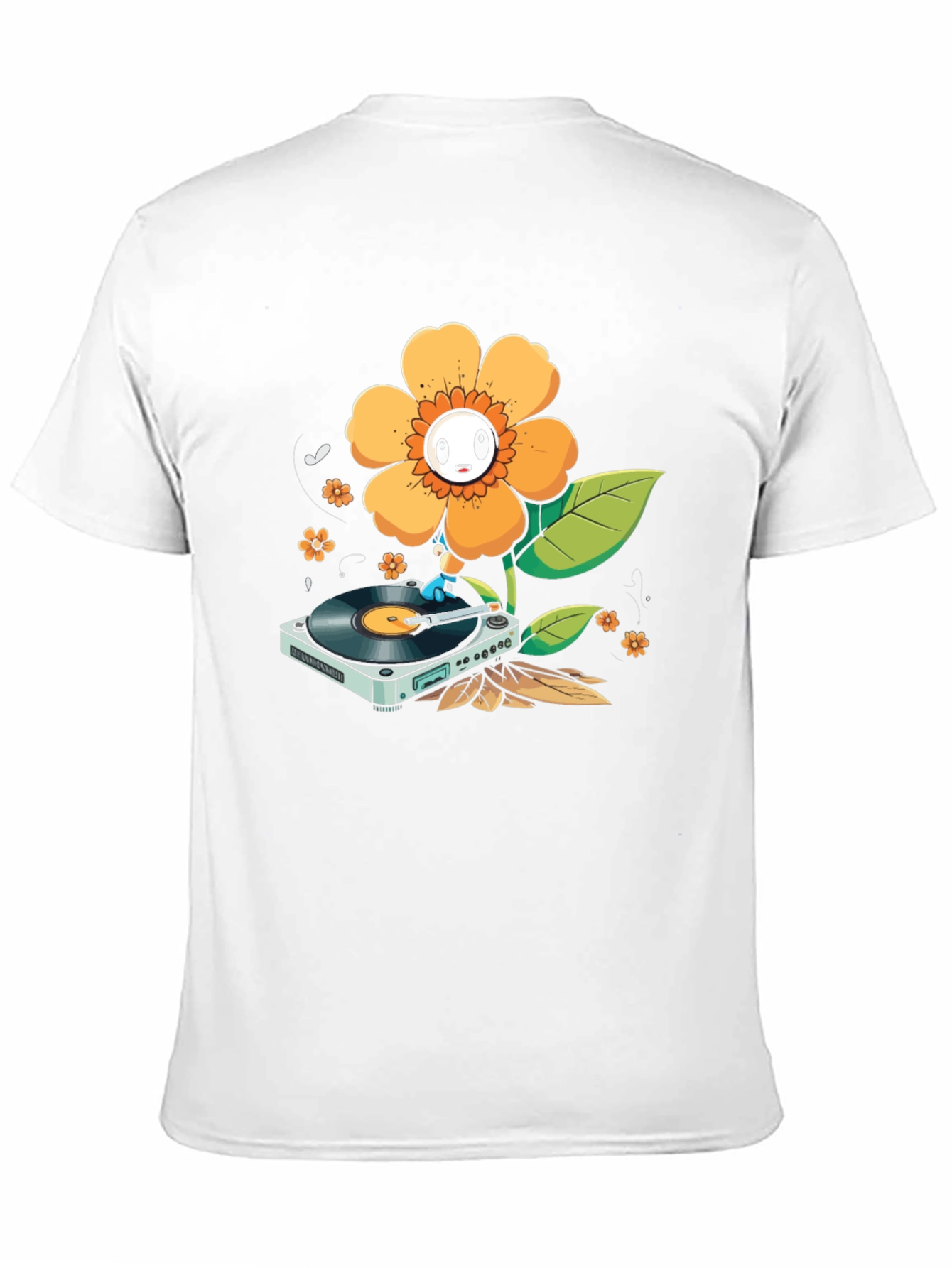 Groovy Flower Turntable T-Shirt