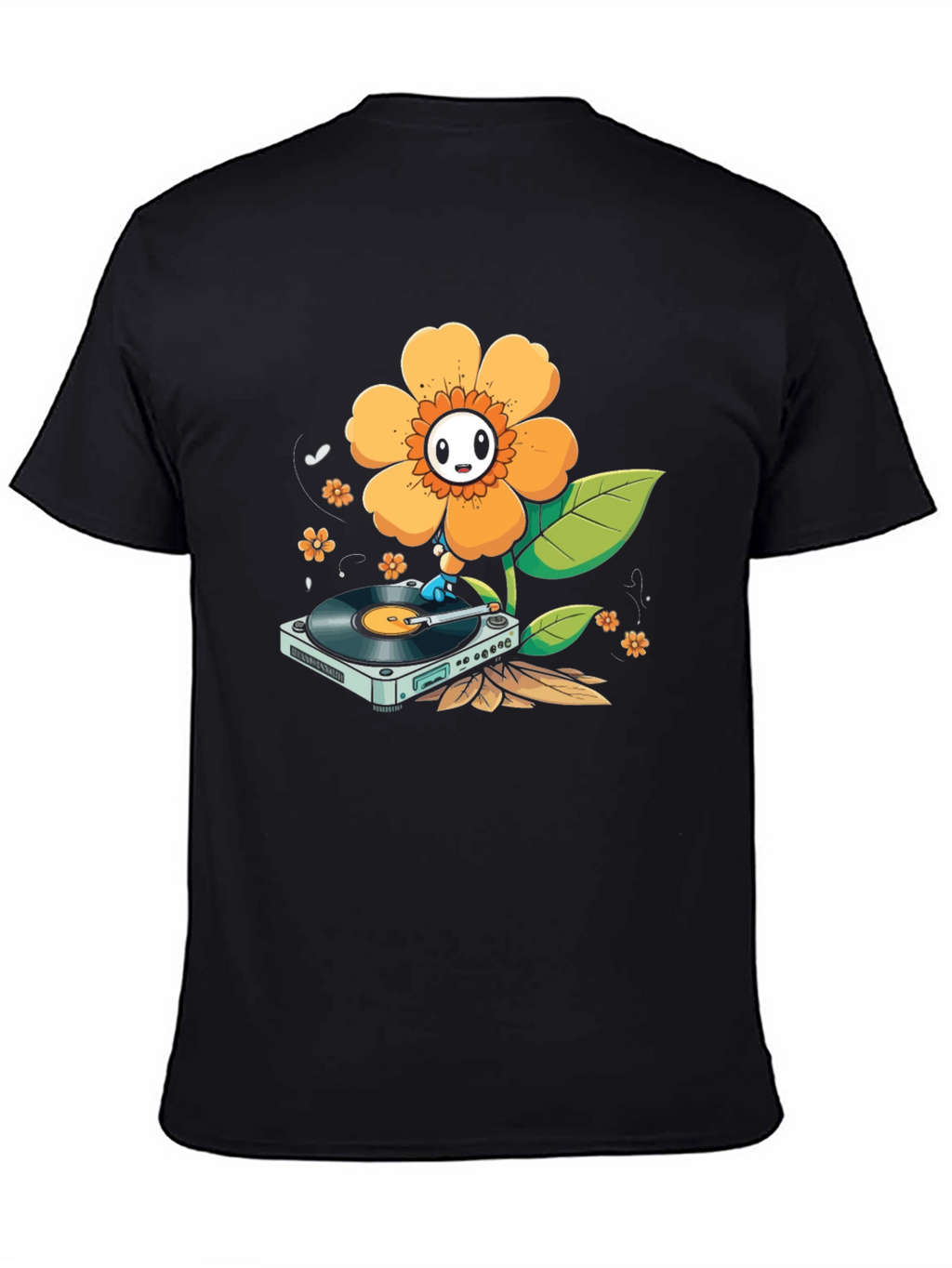 Groovy Flower Turntable T-Shirt