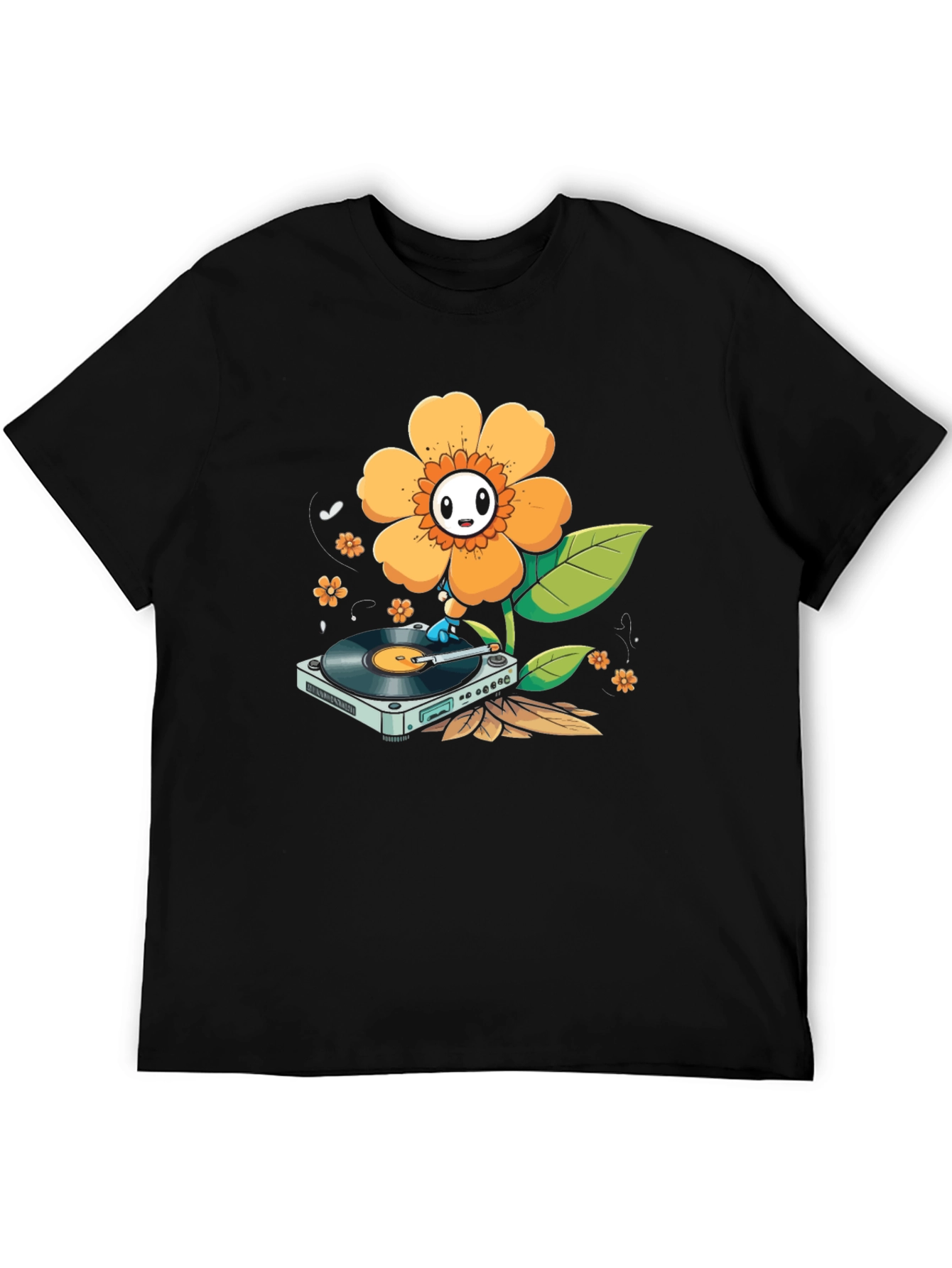 Groovy Flower Turntable T-Shirt