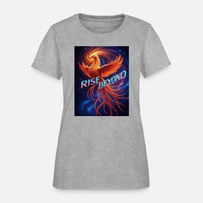 Rise Beyond – Cosmic Phoenix Rebirth T-Shirt