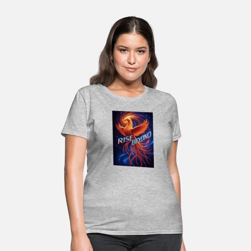 Rise Beyond – Cosmic Phoenix Rebirth T-Shirt