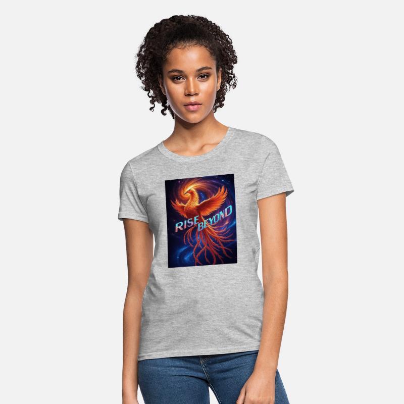 Rise Beyond – Cosmic Phoenix Rebirth T-Shirt