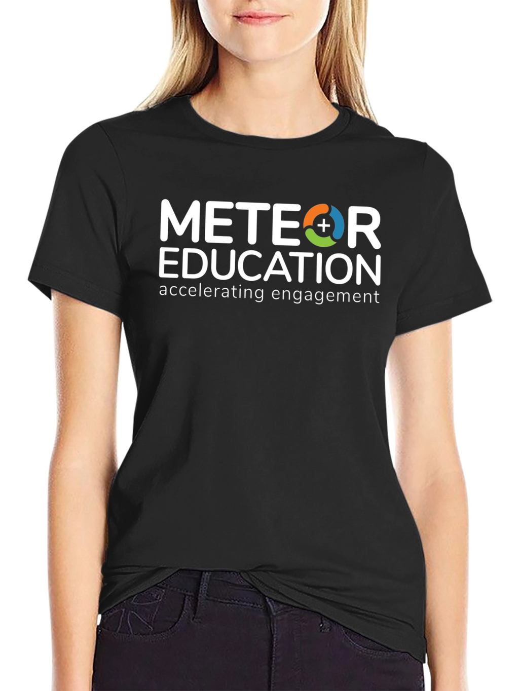 Meteor Education Black T-Shirt