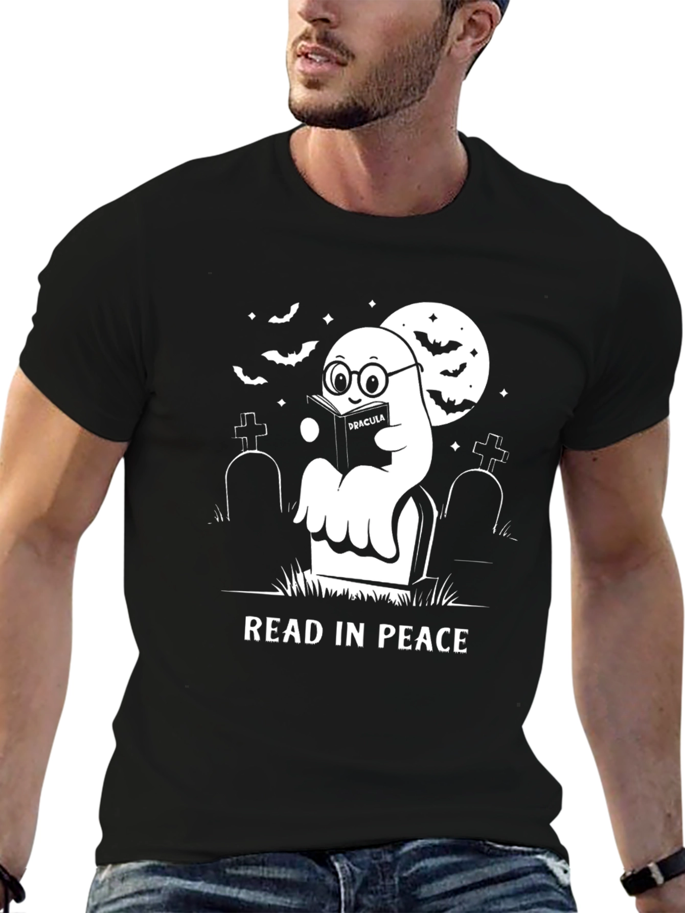 Read in Peace Ghost T-Shirt