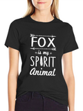 Fox is My Spirit Animal - Graphic Tee