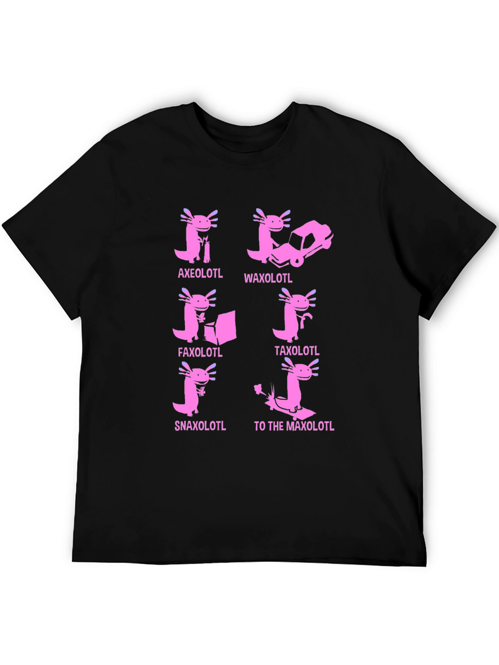Axolotl Pun T-Shirt: Humorous Amphibian Tee
