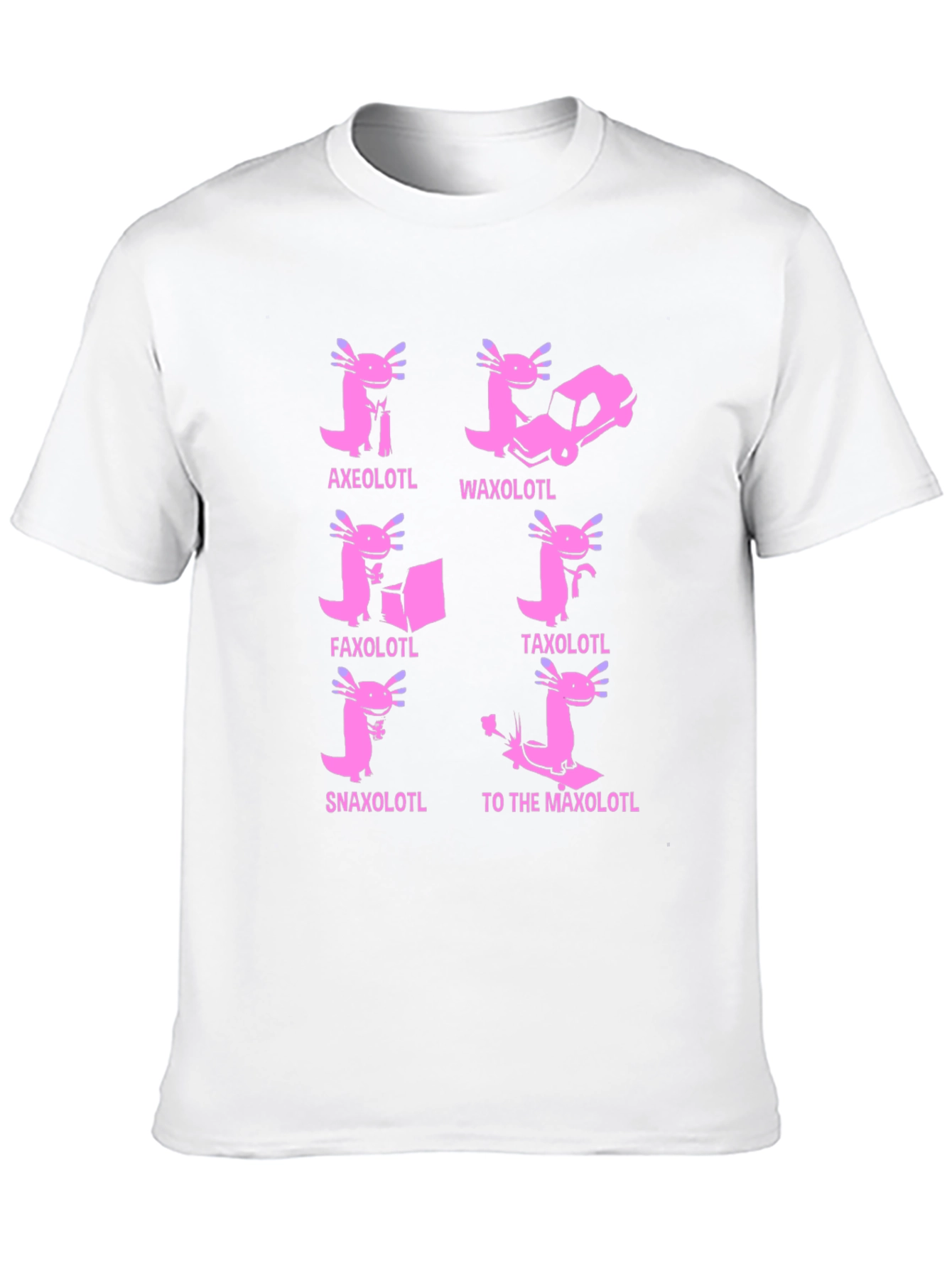 Axolotl Pun T-Shirt: Humorous Amphibian Tee