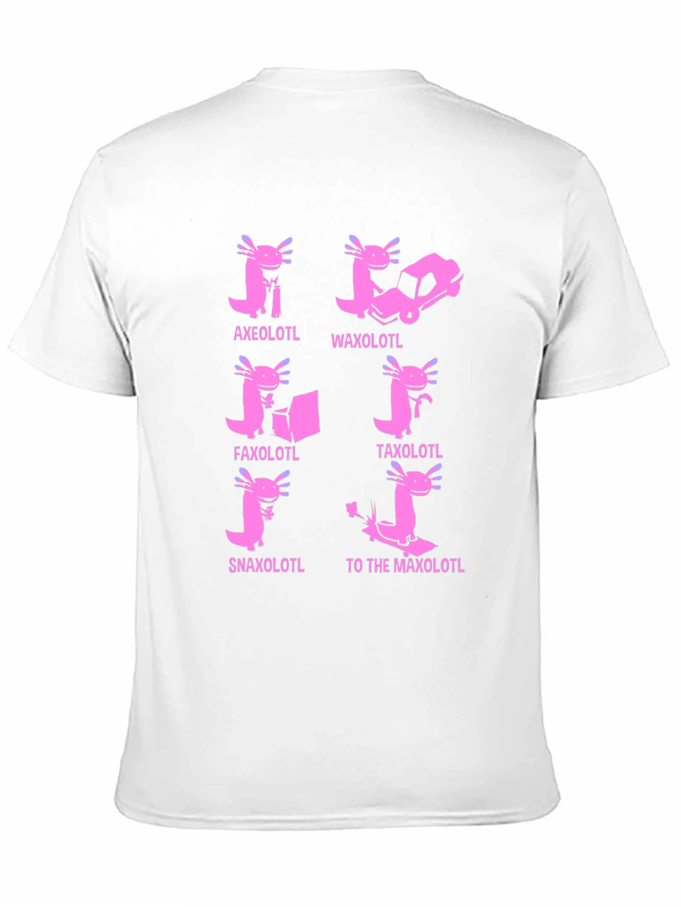 Axolotl Pun T-Shirt: Humorous Amphibian Tee