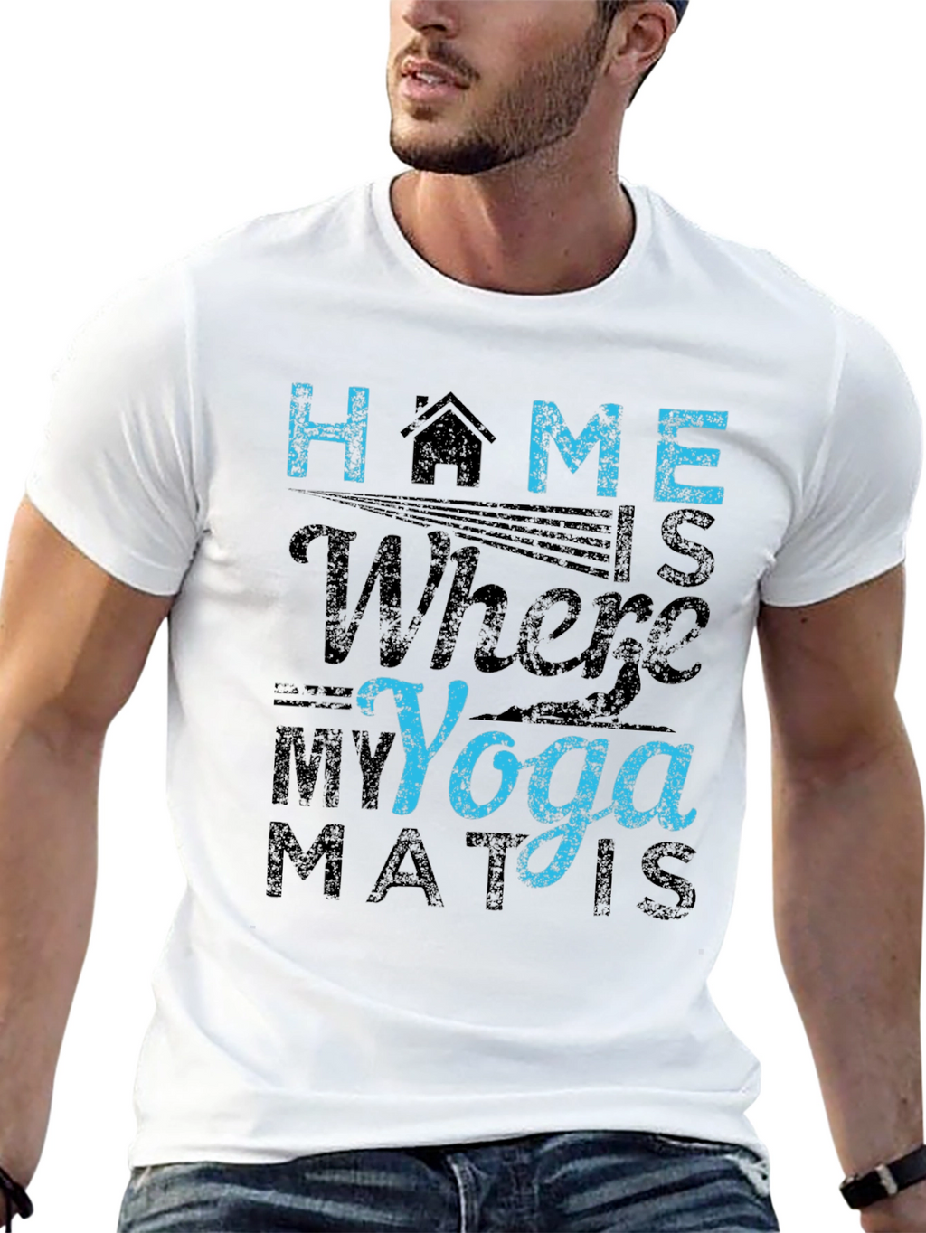 Home is Where My Yoga Mat Is T-Shirt