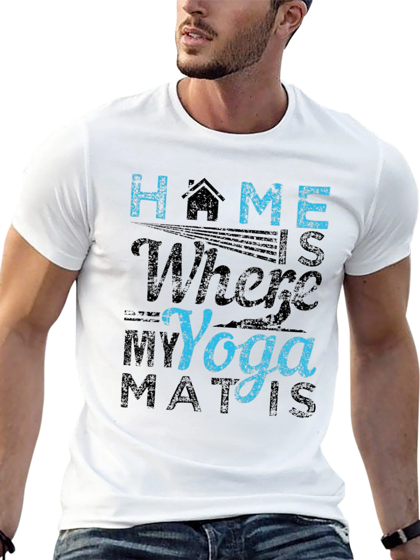 Home is Where My Yoga Mat Is T-Shirt