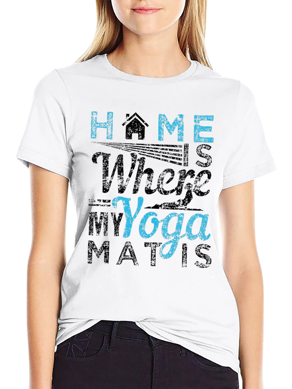 Home is Where My Yoga Mat Is T-Shirt