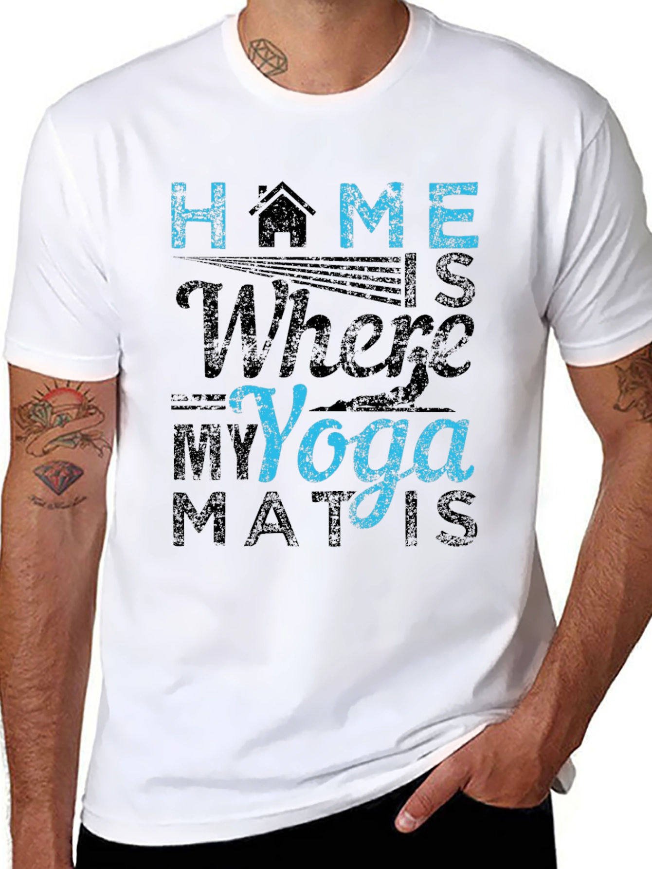 Home is Where My Yoga Mat Is T-Shirt