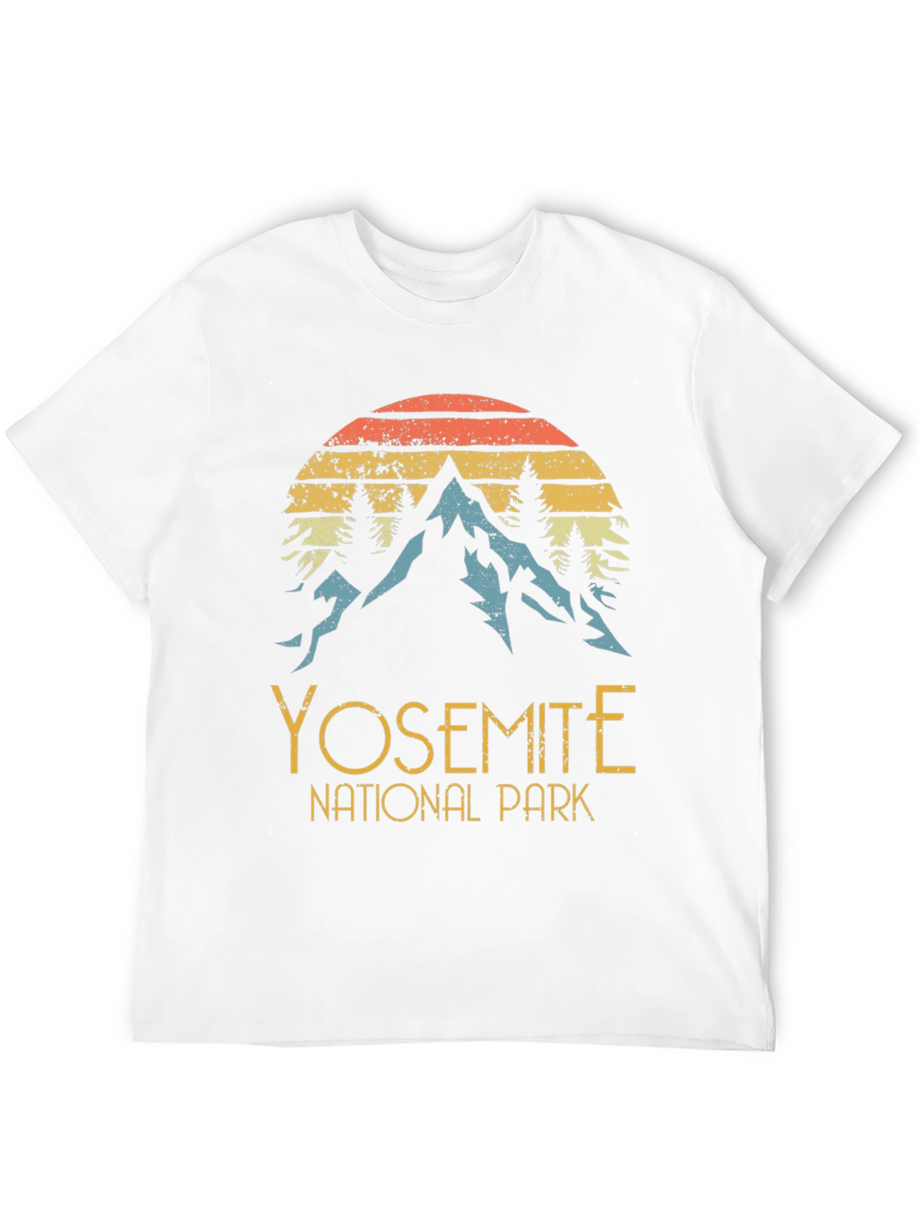 Yosemite National Park Retro Graphic T-Shirt