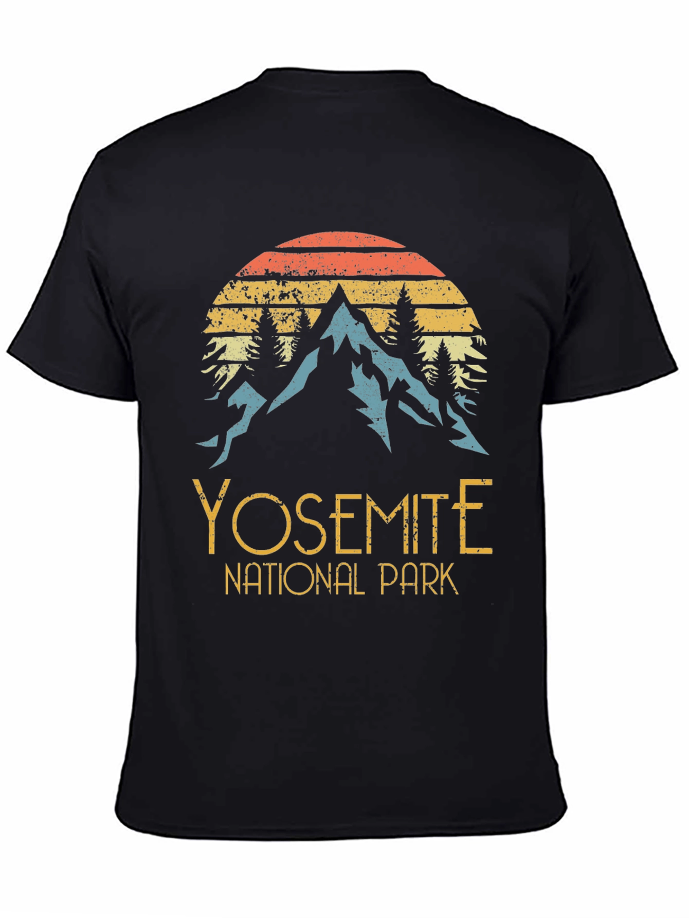 Yosemite National Park Retro Graphic T-Shirt