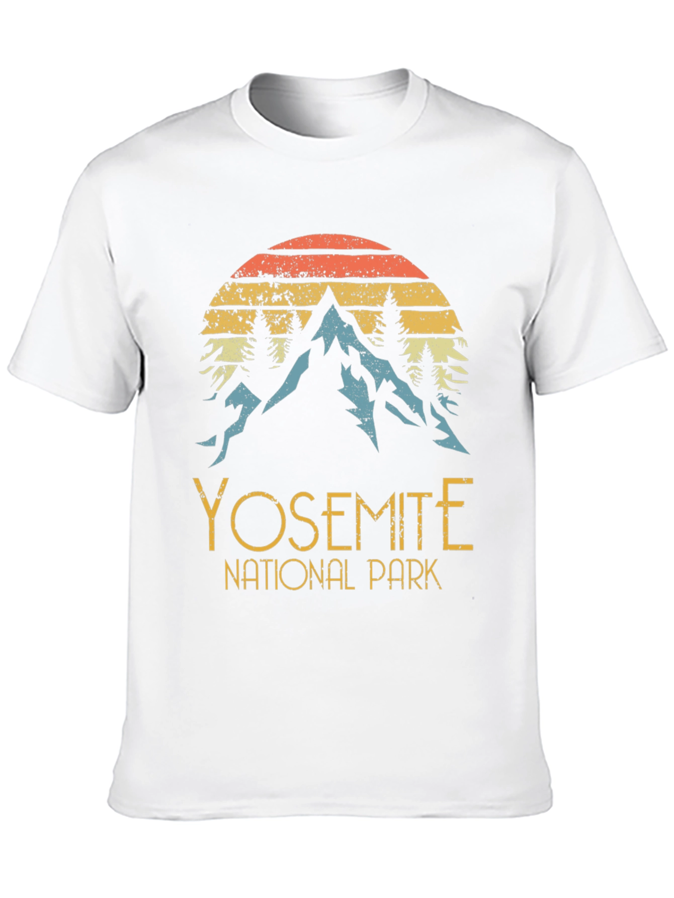Yosemite National Park Retro Graphic T-Shirt