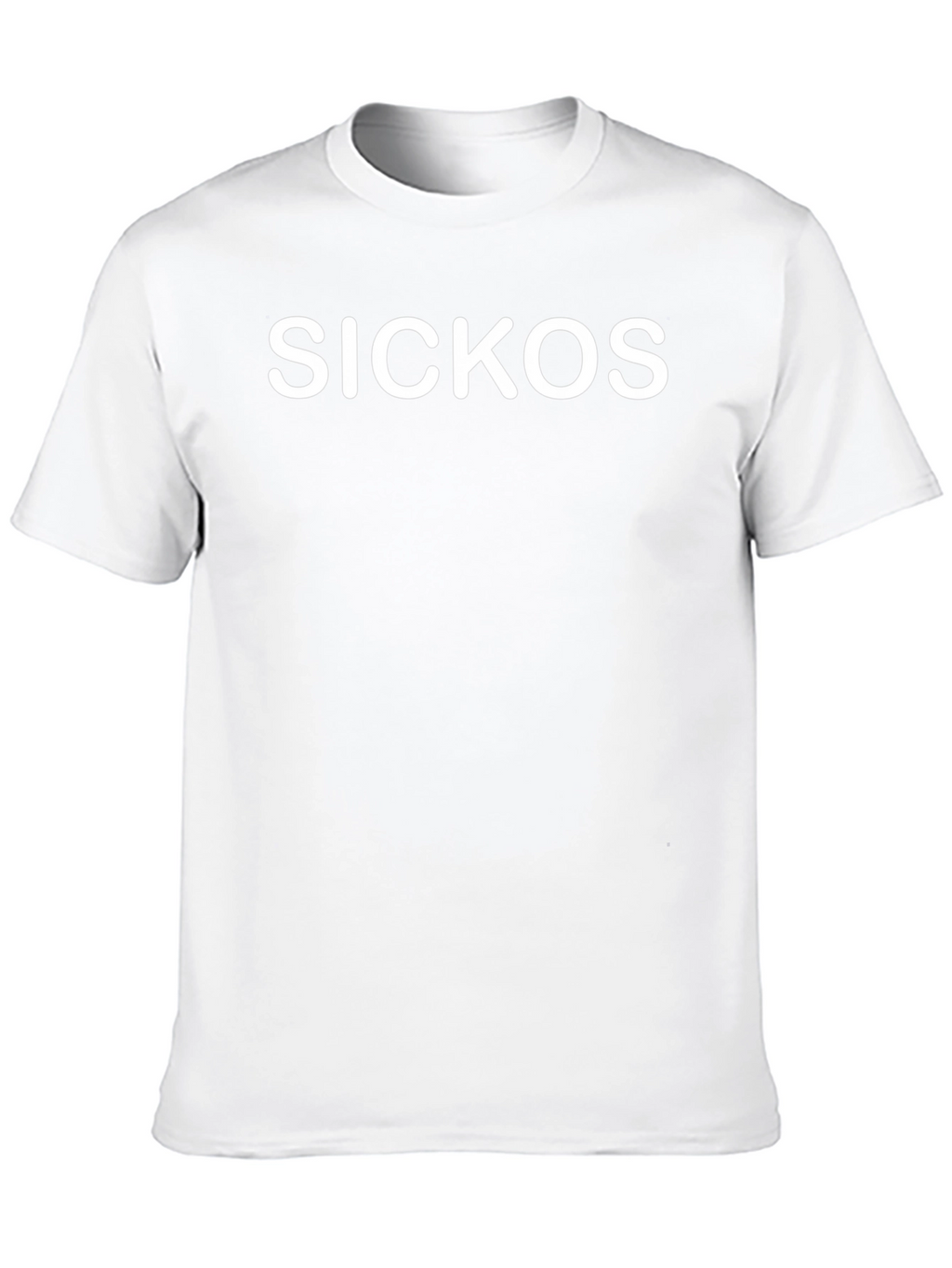 SICKOS Black Graphic Tee - Casual Style