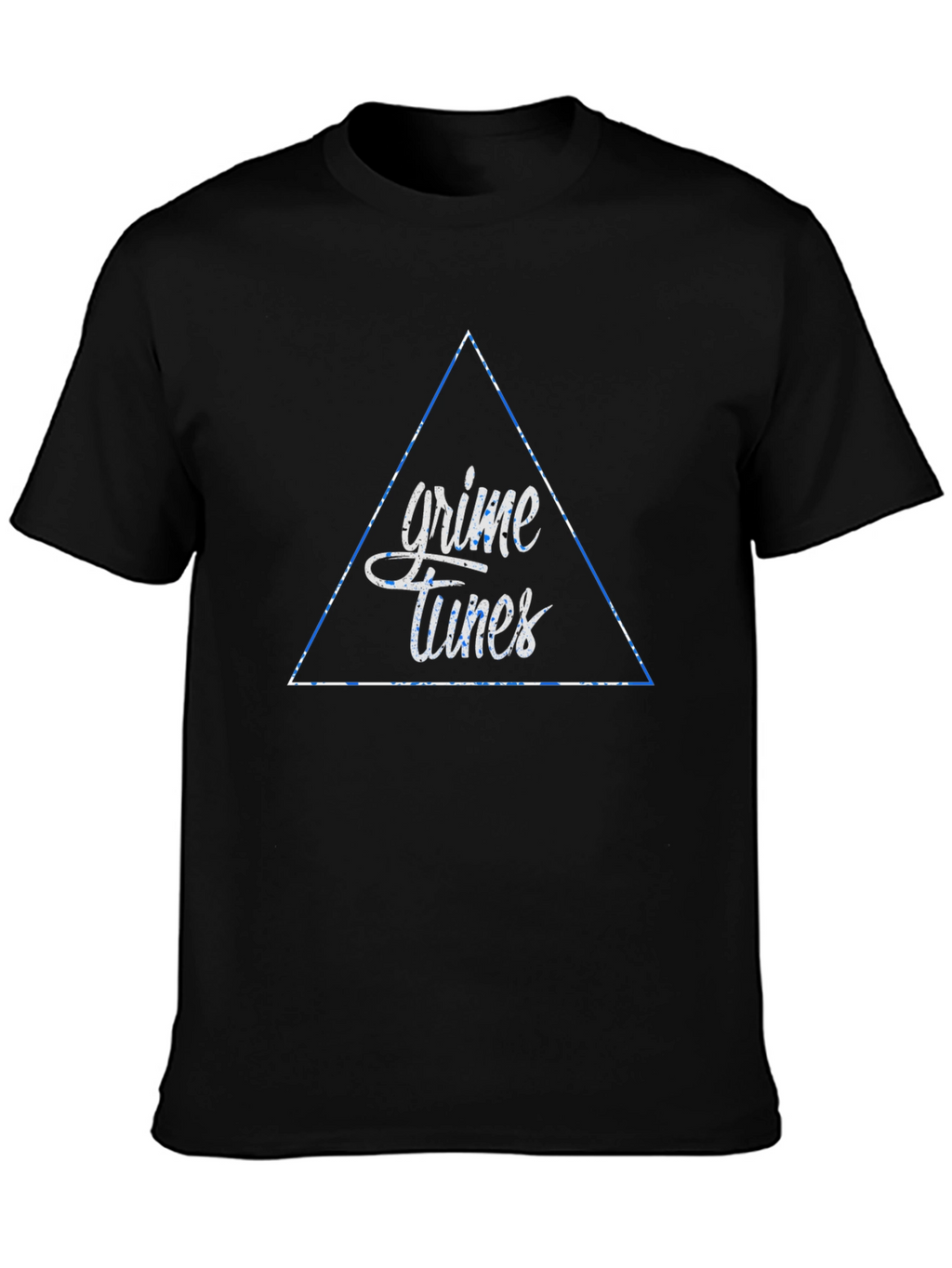 Grime Tunes Black Graphic T-Shirt
